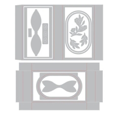 Sizzix Thinlits - Bloom and Bow Box